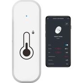 Hybrone Akıllı Wi-Fi Sıcaklık Nem Sensörü, Gerçek Zamanlı Sıcaklık Nem Verileri, Yüksek Hassasiyet, - Çok Renkli - Standart