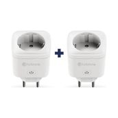 Hybrone Akım Korumalı Wi-Fi Akıllı Priz, 2Li Set, 16 Amper, Enerji İzleme, Çocuk Kilidi, Uygulama İle Uzaktan Kontrol
