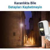 Hybrone Hold HY-CW3013-FB Akıllı İç ve Dış Ortam Bataryalı Wi-Fi Akıllı Kamera