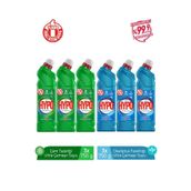 Hyper Hypo 3x750 gr Çam Tazeliği + 3x750 gr Okaliptus Ferahlığı Ultra Çamaşır Suyu