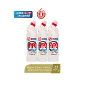 Hyper Hypo 750 ml Beyaz Sabun Ultra Çamaşır Suyu (3 adet)