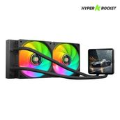 Hyper Rocket 240 MM Argb WL240L040 Siyah 4 Inç LCD Versiyon Cpu Işlemci Sıvı Soğutucu
