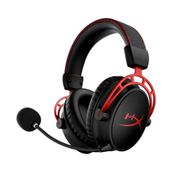 HyperX Alpha Siyah Kırmızı Kablosuz Oyun Kulaklığı