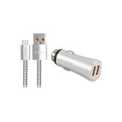 Hytech HY-X62 3.4A Hızlı Şarj Micro 2 USB Kablolu