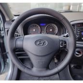 Hyundai Accent Era Araca Özel Direksiyon Kılıfı Noktalı Düz Gri