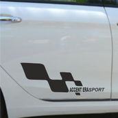 Hyundai Accent Era Yan Sport Oto Sticker