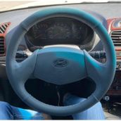 Hyundai Accent Milenyum Kasa Birebir Renk Araca Özel Kaplama Deri Direksiyon Kılıfı
