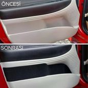 Hyundai Bayon Uyumlu Konfor Seti – Kapı Cepleri, Bardaklık, Torpido ve Konsol Için Kaymaz Kumaş Kaplama | Gürültü Önleyici Araç Içi Organizer ve Koruyucu Iç Aksesuar