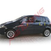 Hyundai Getz Tk 2002 Üzeri Paslanmaz Çelik 6 Parça Krom Cam Çıtası