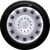 Hyundai SKS-SJS 414 16 İnç 4 Adet Kırılmaz Jant Kapağı