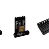 I-Gen G821 8'Li Pil Şarj Aleti + 4 Adet Aa Pro 2950 Mah + 4 Adet Aaa Pro 1100 Mah Şarjlı Kalem Pilli Set 1.2V Ni-Mh