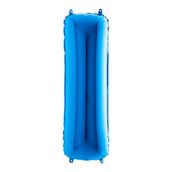 I Harf Grabo Mavi 100 cm Folyo Balon