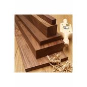 İahşap 2x4 cm x 50 cm 1 Adet Ceviz Ahşap Çıta Taslak Tahta Blok ve Kereste