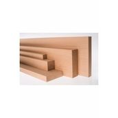 İahşap 4x6 cm x 200 cm 1 Adet Kayın Ahşap Çıta Taslak Tahta Blok ve Kereste