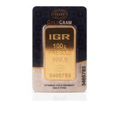İar 100 gr 24 Ayar 999.9 Milyem Gram Altın