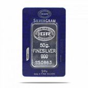 İar 50 gr 999 Ayar Gümüş Külçe