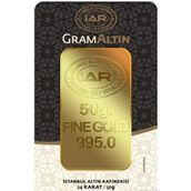 İar 50 gram Külçe Altın 24 Ayar