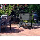 Icepeak Patio 70 Tekerlekli Raflı 65.8 lt Siyah Buzluk
