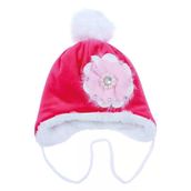 İçi Peluş Kız Çocuk Pembe Bere Fuşya 4845