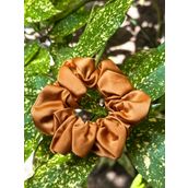 ICON SILK Saf İpek Saç Tokası Orta Boy 3,5 cm (1 Adet) (Amber)