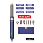 icotech Hs60 Lacivert 7 In 1 Multi Styler Saç Şekillendirici Saç Maşası Hava Üflemeli Saç Şekillendirici