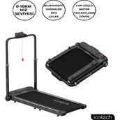 Icotech T10 Pro 10 km Mp3 Katlanabilir Yürüyüş ve Koşu Bandı