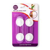 İdeal Baby Mini Çok Amaçlı Kilit 2'li Paket, Çocuk Bebek Güvenlik Kilidi, Dolap ve Çekmece Emniyeti, Çift Taraflı Bantlı