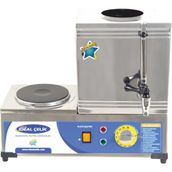İdeal Çelik Elektrikli Pleytli Çay Ocağı - Tek Demlik 15LIK