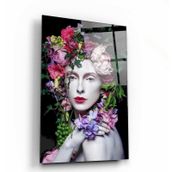 İdeal Glass Art Kadın Cam Tablo