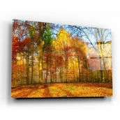 İdeal Glass Art Orman Cam Tablo