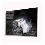 İdeal Glass Art Pelikan 4 mm Dayanıklı Temperli Cam Tablo