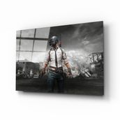 İdeal Glass Art Pubg Erkek Cam Tablo