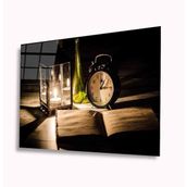 İdeal Glass Art Zaman 4 mm Dayanıklı Temperli Cam Tablo