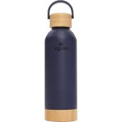 Igloo Hydrate Pro 500 ml Lacivert Bambu Taban ve Kapaklı Çelik Termos