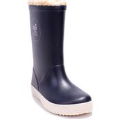 İgor W10207 Splash Nautico Borreguito Lacivert Ortopedik Kürklü Erkek Çocuk Yağmur Çizmesi