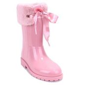 İgor W10239 Campera Charol Pembe Soft Ortopedik Kız Çocuk Yağmur Çizmesi