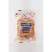 İhe 50 gr Altın Çörek Fındıklı Ve Üzümlü Ekmek