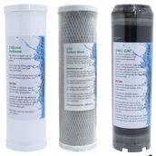 İhlas Aura Cebilon -Compact -Su Arıtma Cihazı Filtresi uyumlu 3'lü Ön Filtre Seti