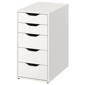 IKEA 00473546 Alex Beyaz Ofis Kesonu