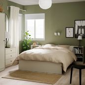 IKEA 00486327 Gursken Açık Bej 3 Çekmeceli Şifonyer