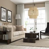 IKEA 00541418 Koyu Kahve Orta Sehpa