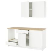 IKEA 19581112 Beyaz Mutfak Dolabı