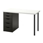 IKEA 59416865 Alex Beyaz Ofis Çalışma Masası
