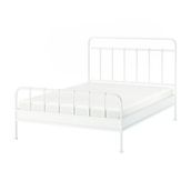 IKEA 59563352 Çift Kişilik Beyaz Karyola