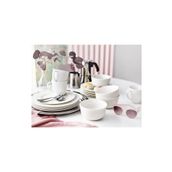 IKEA 6 Parça Servis Tabağı Meridyendukkan 28 cm Beyaz Renk Modern Klasik Tabak Yemek-Sunum Feldispat Porselen