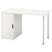 IKEA 99417622 Alex Beyaz Venge Çalışma Masası