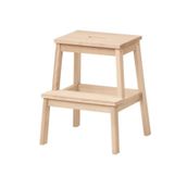 IKEA Ahşap Bekvam Basamaklı Mutfak Taburesi Kayın Cfinstore Turuncu