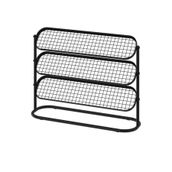 IKEA Alganas ayakkabılık, siyah 76x24x59 cm