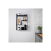 IKEA Antrasit Duvar Rafı, 40x60 cm, Salon-Mutfak Dekorasyon, Sergi-Obje-Kitap Rafı
