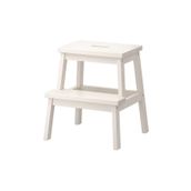 IKEA Bekvam Basamaklı Mutfak Tabure Merdiven, Beyaz, 43x39x50 cm